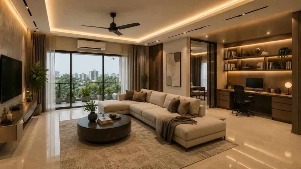 Interior design cost planning for modern apartment in Bangladesh