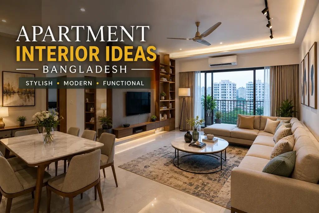 Apartment Interior Ideas Bangladesh | Modern & Space-Saving Design Inspiration