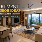 Modern apartment interior ideas and design inspiration in Bangladesh