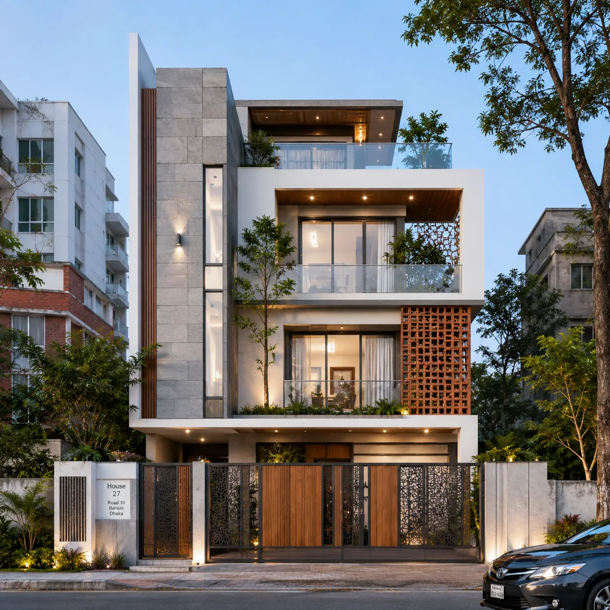 Modern House Design Dhaka