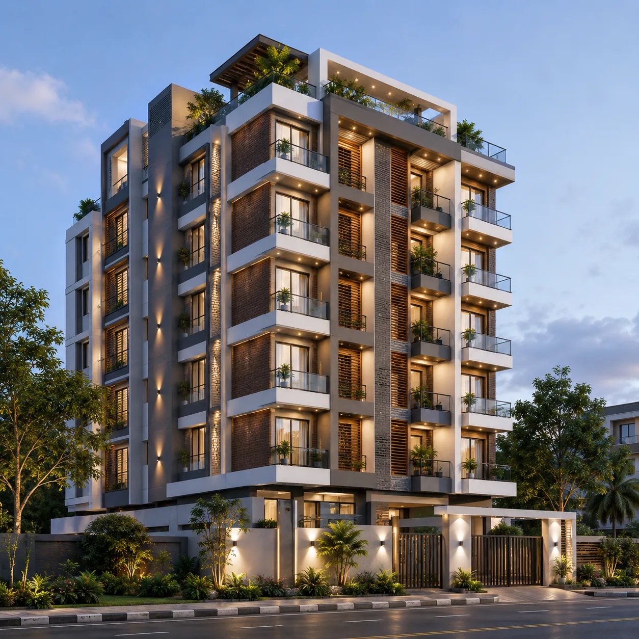 Multi-Story Residential Building Design