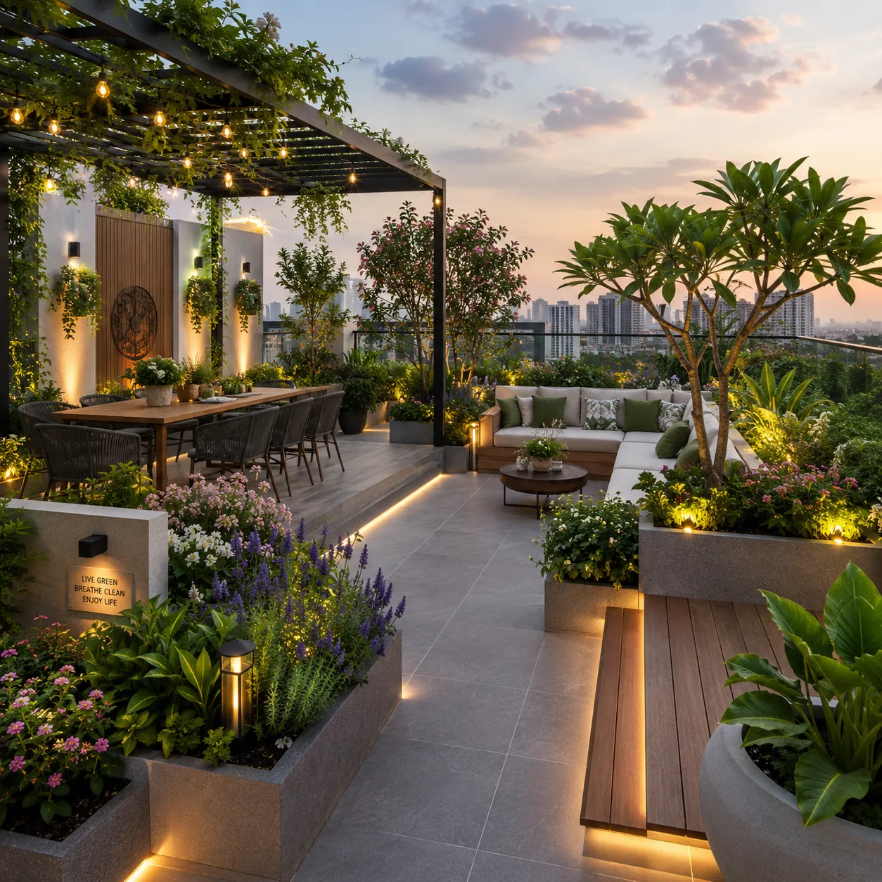 Rooftop Garden Design