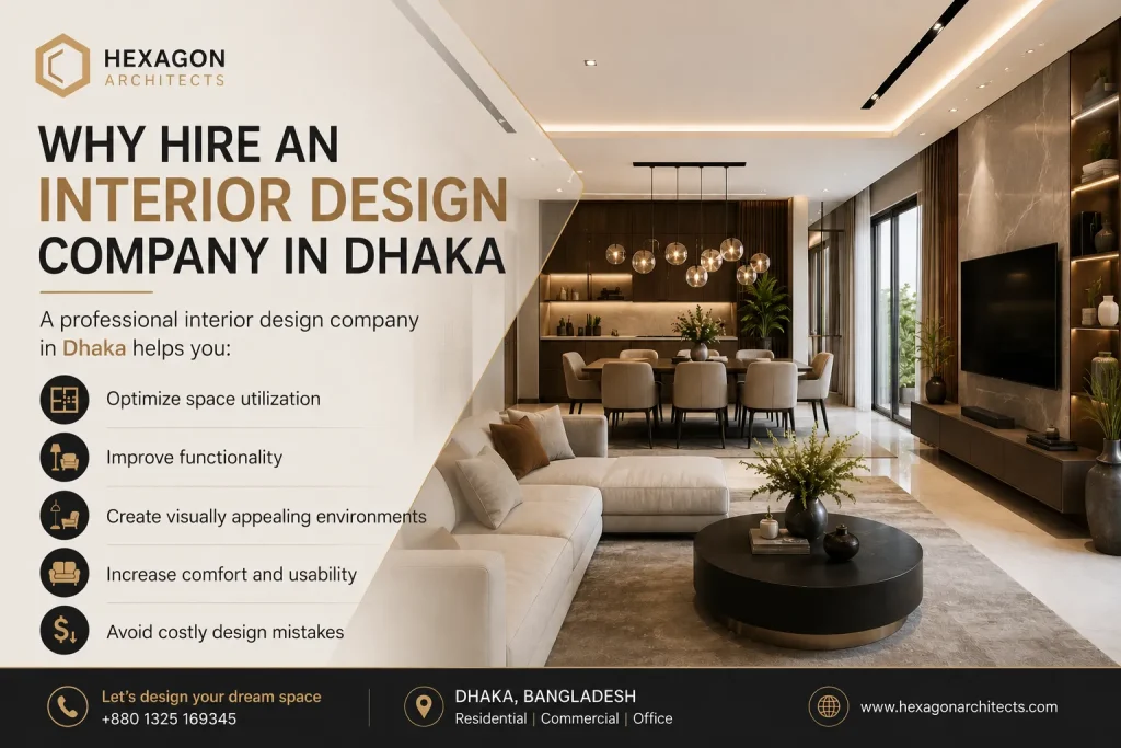 WHY HIRE AN INTERIOR DESIGN COMPANY IN DHAKA