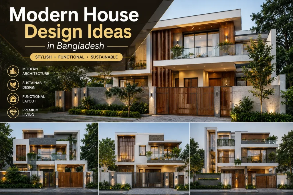 Modern House Design Ideas in Bangladesh: Contemporary Trends for Smart Living